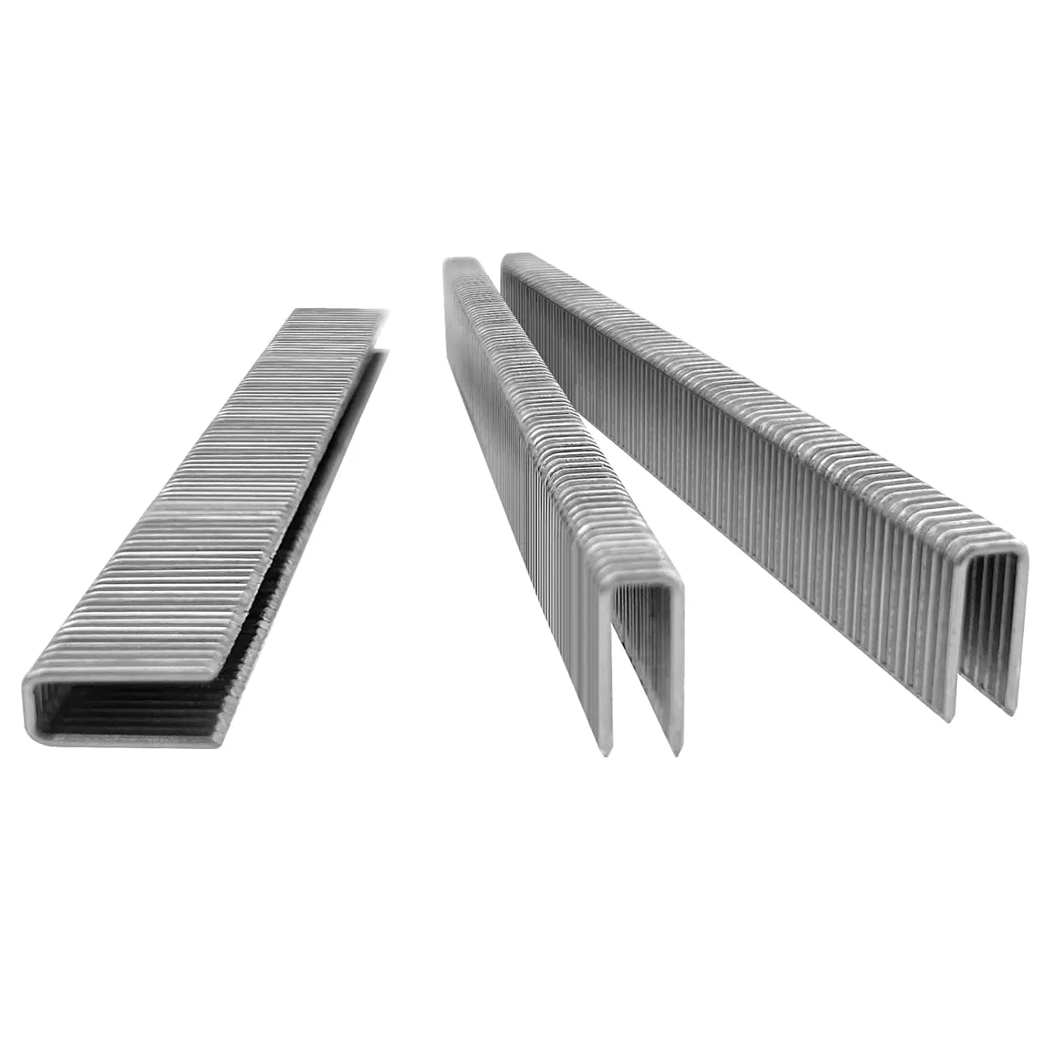 18 Gauge 1/4" Crown Staples 304 Stainless Steel for Pneumatic & Electric Staplers, 1120 Pcs