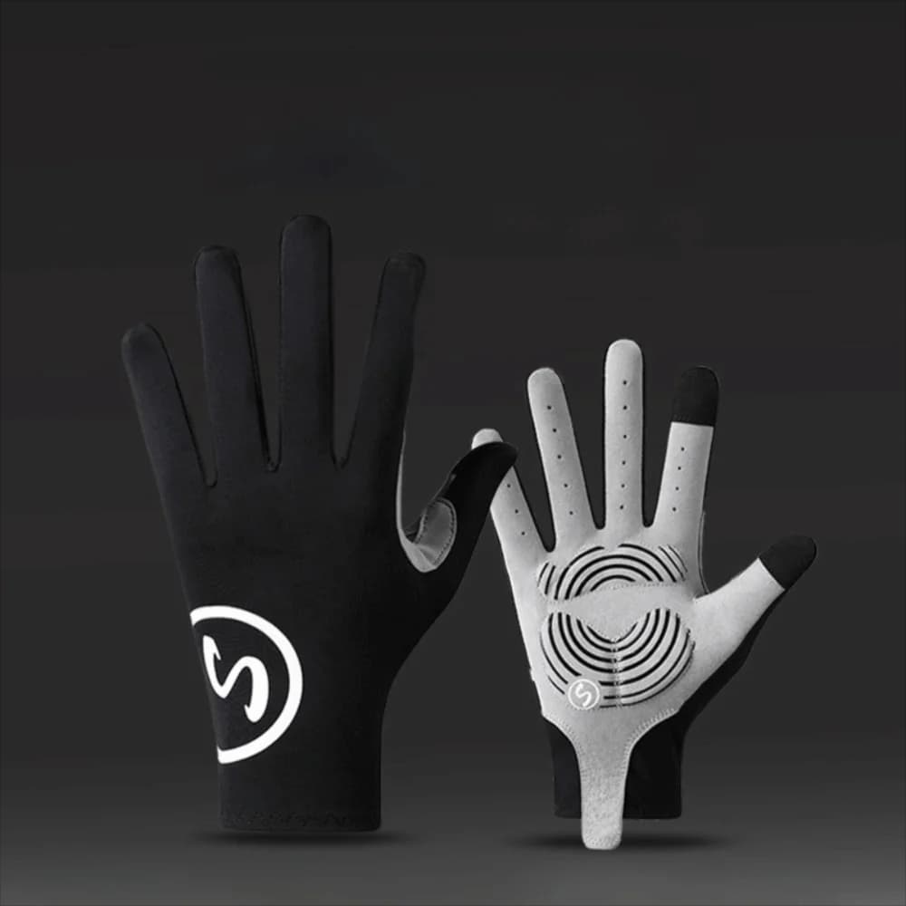 Motorcycle Gloves Anti-slip Cycling Gloves Windproof Full Finger Sports Gloves Breathable Touch Screen Bicycle Mittens Winter