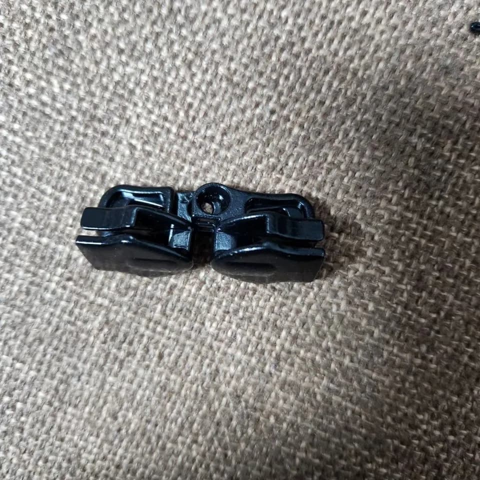 Testina per cerniera YKK 8RC10RC, catena per valigia, fibbia in nylon per tenda e zaino, 200 pezzi
