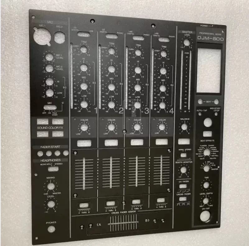 1 set for DJM-800 mixer console panel pionner800 units, a complete set of fader boards, iron plates, medium plates DJ