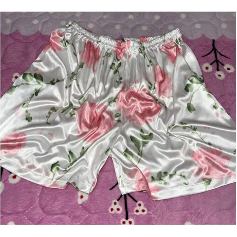 Women Man One-Piece Soft Touch Super Slip Shorts Pajama Party Show Sleep Wear Light Weight Anti-Wrinkle Underpants Underwear
