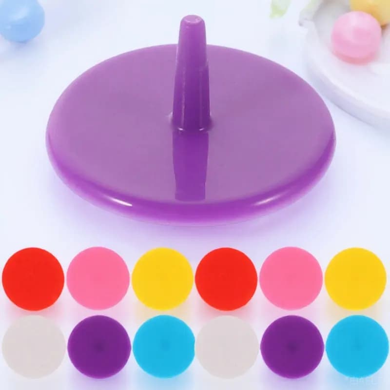 100 Pezzi Marcatori per Palline da Golf in Plastica Resistenti all'Usura, Strumenti Portatili per la Marcatura della Posizione delle Palline, Accessori per Golf all'Aperto