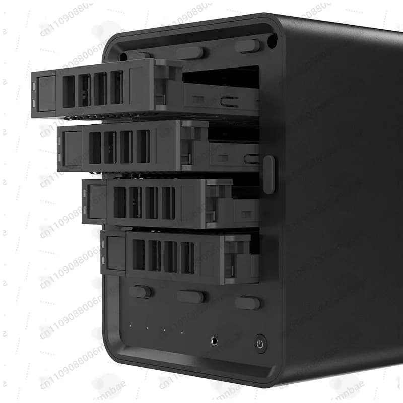 Sistema di archiviazione NAS a 4 bit per casa e azienda, cloud intelligente, backup e gestione intelligente, hardware microcomputer mini
