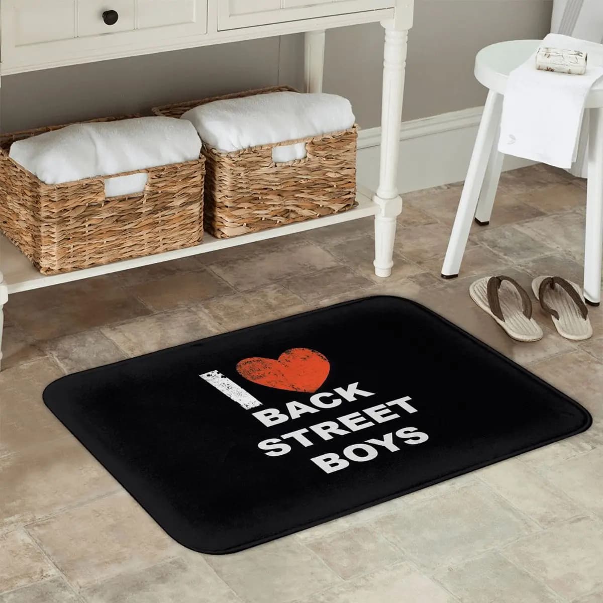 Backstreet Boys Music Group Doormat Kitchen Entrance Home Floor Mat Non-slip Carpet Rug for Balcony Footpad Mats