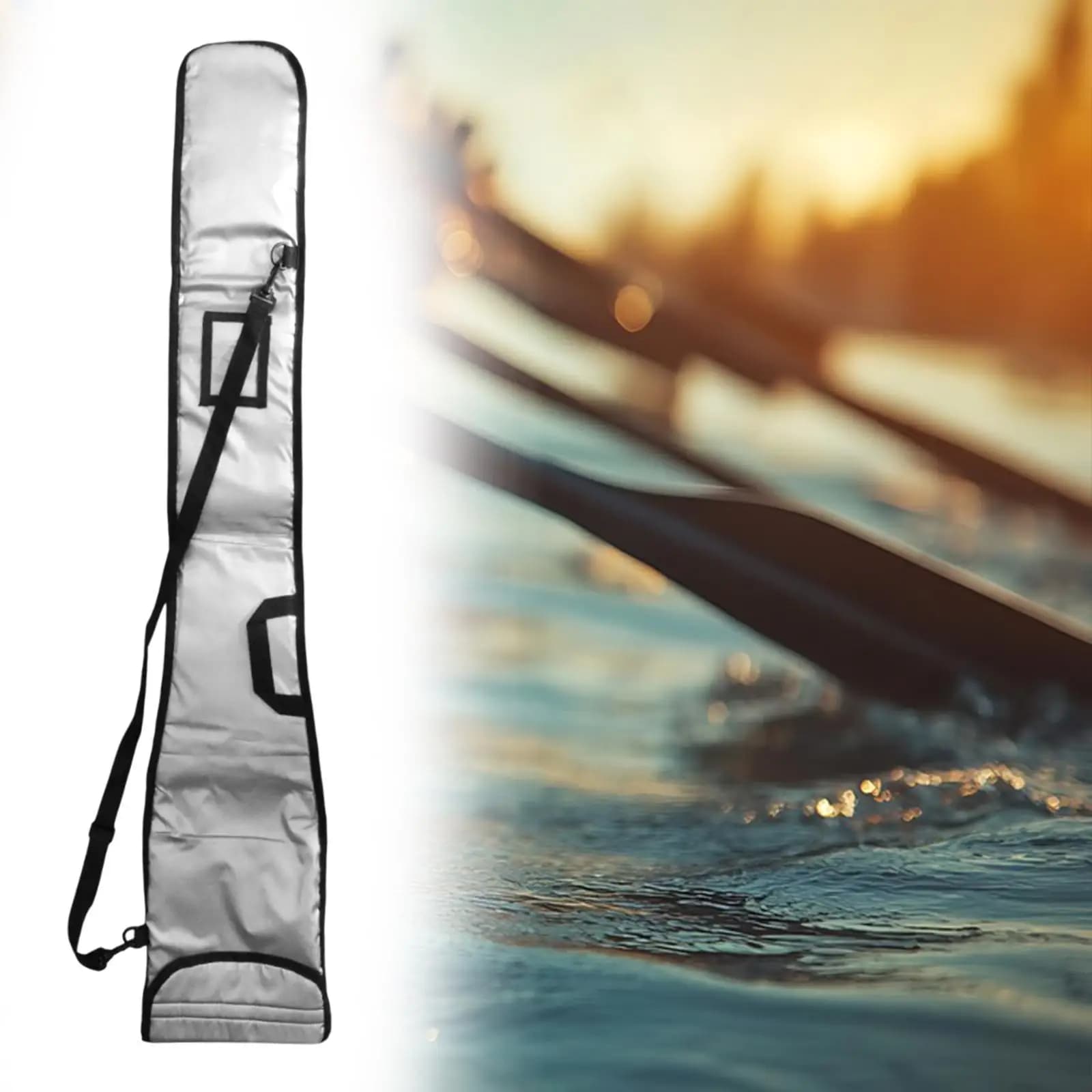 Borsa per pagaia per kayak Borsa per riporre pagaia per barca per pagaie in piedi Canoa Kayak
