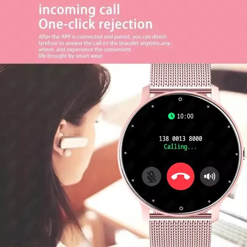 Smartwatch Originale 2026 per Android e iOS, Schermo Touch Completo, Bluetooth 5.2, Chiamate, Impermeabile, GPS, Tracker Fitness Sportivo per Uomo e Donna