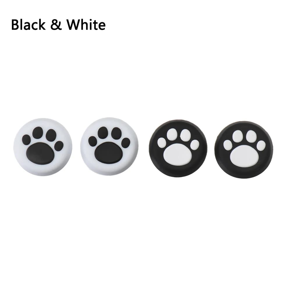 4 Pcs Replacement Cover Analog Caps Controller Silicone Thumb Sticks Grips For Sony PlayStation 5 PS5 PS4/3 XBox