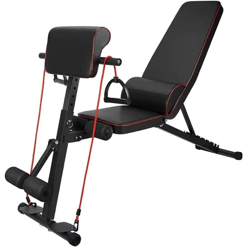 Panca per sit-up di vendita calda Panca per muscoli addominali ausiliaria maschile Panca per manubri per palestra di allenamento