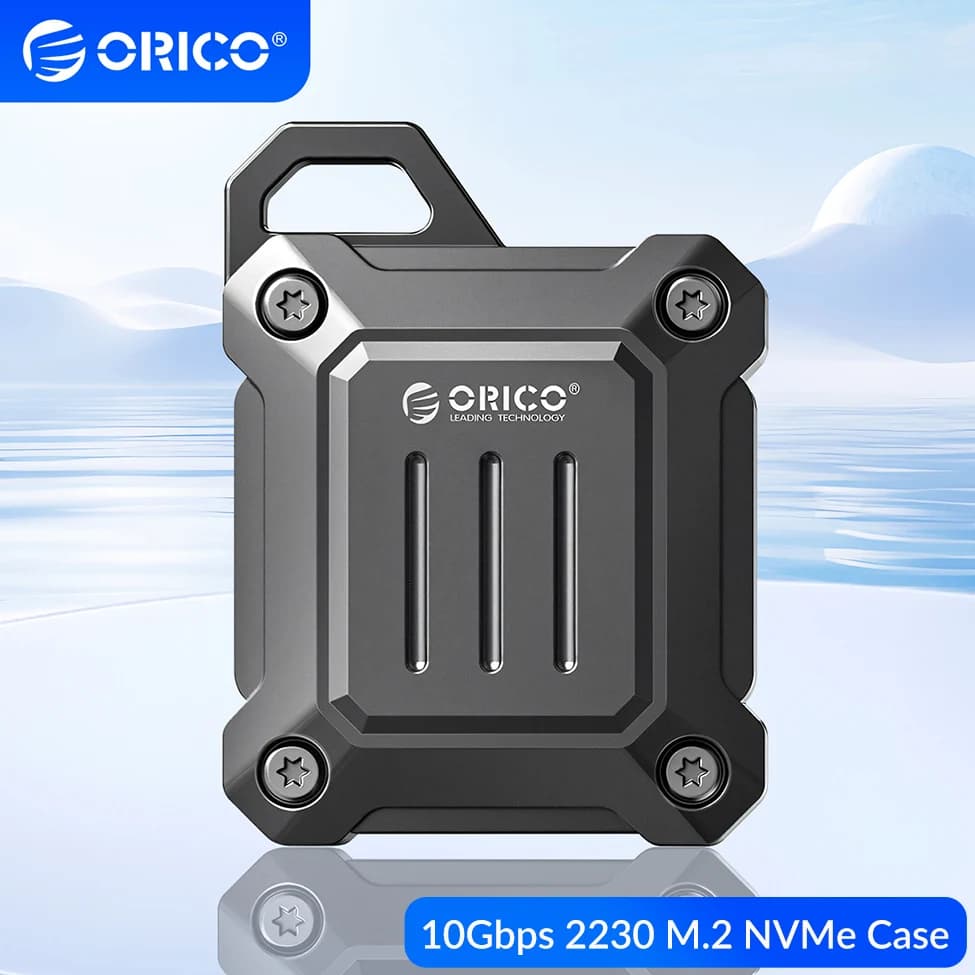 ORICO Travel 2230 M2 NVMe SSD Custodia 10 Gbps M.2 Custodia esterna Tipo C USB 3.2 Gen 2 Disco rigido Casa Scatola di immagazzinaggio Accessori per PC