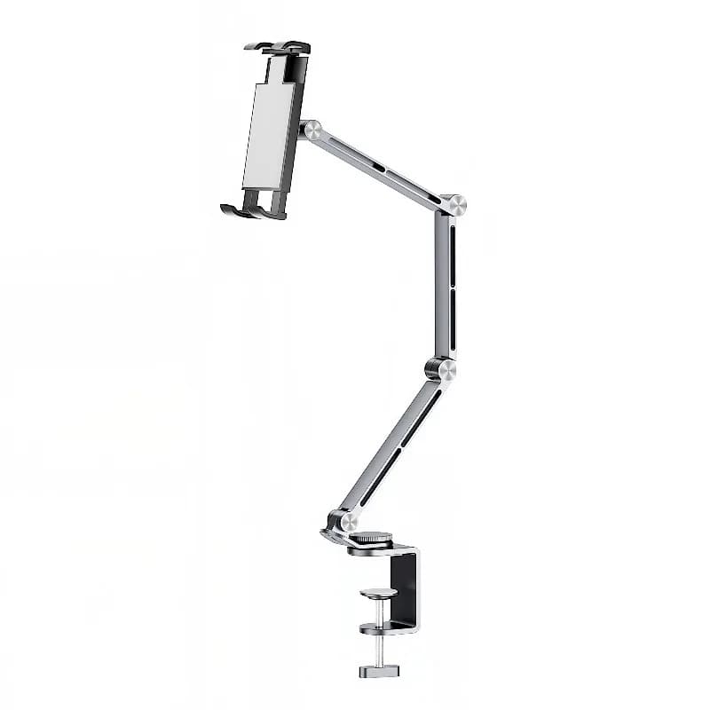 Tablet Stand Supports Tablets, Portable Monitor Stands, Phone Holders, and Laptop Adjustable Rotating Tablet Clamp Stands