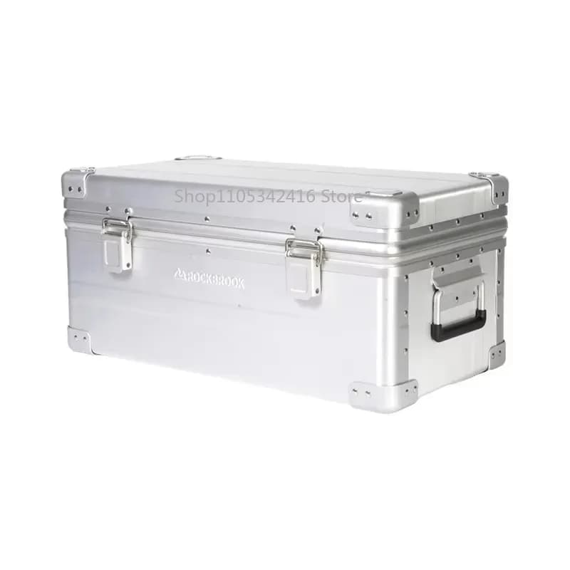 C21 ROCKBROOK Box Portaoggetti da Tetto in Alluminio 20L 30L 40L 69L con Coperchio, Organizer per Auto, per Viaggi, Attrezzi, Guardaroba, Campeggio all'Aperto