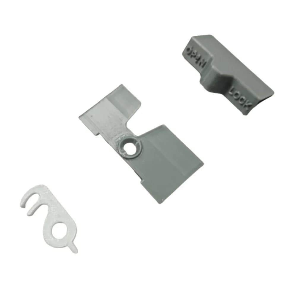 Set di serrature di ricambio sicure per frigoriferi Dometic RV con piastra di bloccaggio a gancio e gancio di fissaggio per un utilizzo affidabile