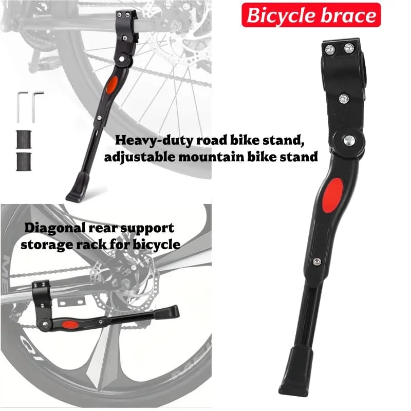 Accessori per biciclette, portapacchi in lega di alluminio per biciclette, staffa di fissaggio per bici da strada, staffa regolabile per mountain bike