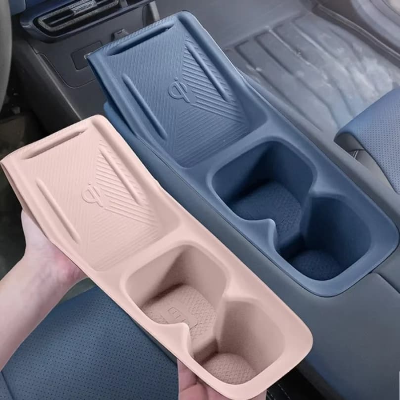 For BYD SEAGULL Dolphin MINI 2023 2024 Central Console Silicone Wireless Charger Pad Interior Modification Accessories