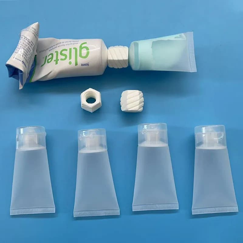 3 pieces 30ml travel bottle + bottle adapter, travel wash set
