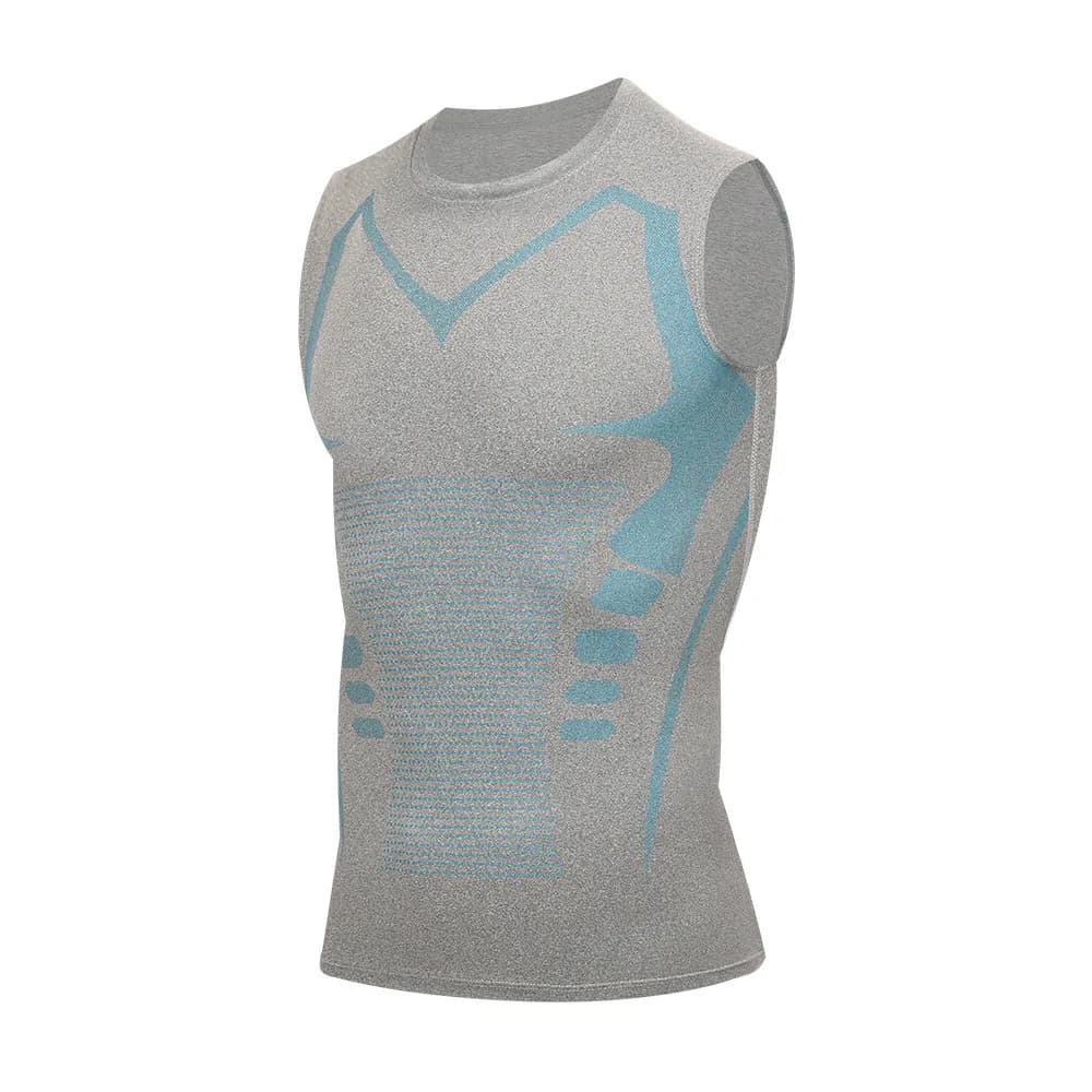 Canotta a Compressione da Uomo, Maglia da Palestra Senza Maniche, Asciugatura Rapida, Stampa Sportiva, Abbigliamento Fitness Maschile, Canotta da Bodybuilding, Top da Allenamento Muscolare