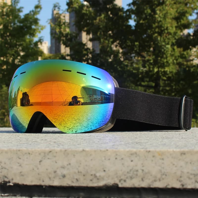 2023 Occhiali da sci Uomo Donna Doppi strati Anti-fog Grande maschera da sci Occhiali Protezione UV400 Sci Inverno Neve Occhiali da snowboard