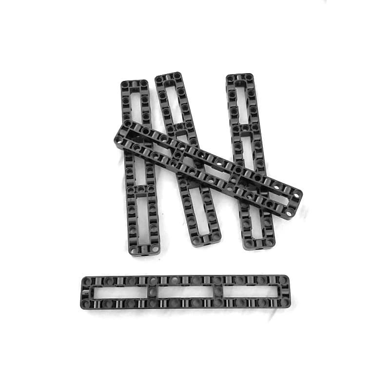 5 Pezzi 3x19 Trave Speciale MOC 67491 Blocchi da Costruzione, Trave Centrale Spessa con Fori Perforati Compatibile con Giocattoli da Costruzione