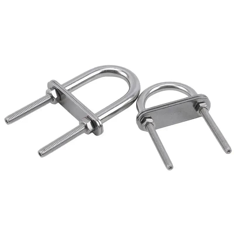 New Bow Stern Eye U-Bolt acciaio inossidabile Marine Bolt Rope Rigging sostituisci accessori per barche a remi U