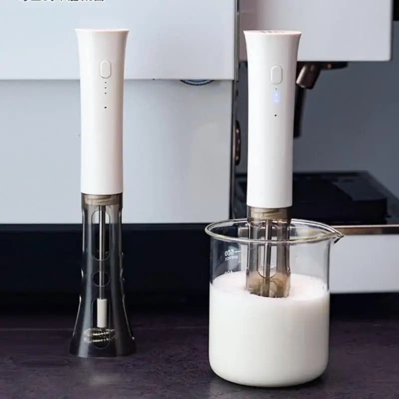 Electric Wireless Montalatte, Blender 2 in 1 in Free Hands, 3 Speed Rechargeable for Pastry/Cafe foam