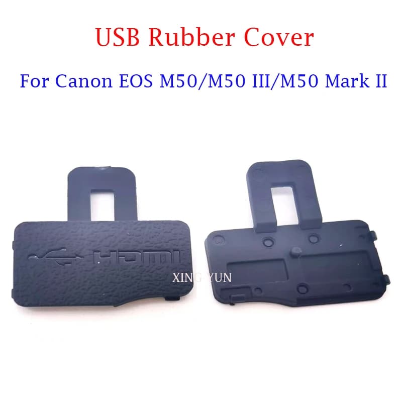 Nuovo Per Canon EOS M50/EOS M50 Mark II/M50 I II USB HDMI-compatibile MIC Cap Interfaccia Coperchio Porta Interfaccia Copertura In Gomma