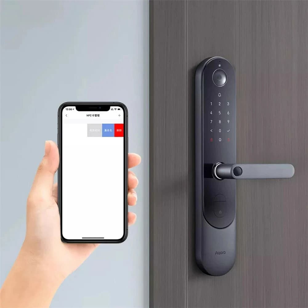 Carta NFC Originale per Serratura Intelligente Aqara, Compatibile con Modelli N100, N200, P100, D200, A100pro, Programma di Sicurezza EAL5+