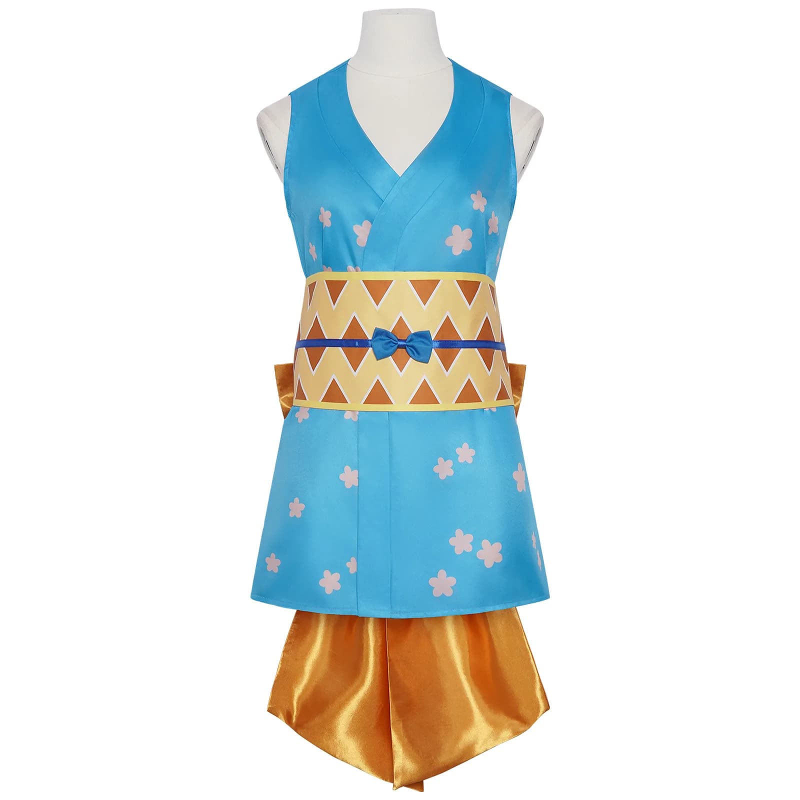 Sakura Pattern Kimono Festival Sakura Yukata Nami Suit COS Vestiti Copricapo con fiocco gratuito Gioco di ruolo anime