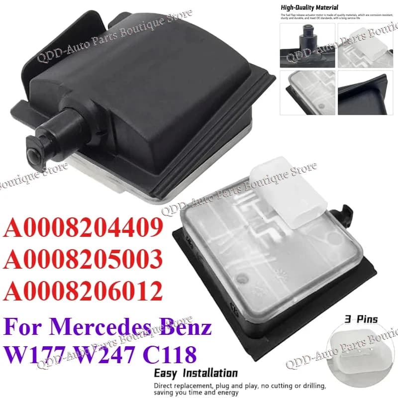 A0008204409 A0008205003 A0008206012 Motore di bloccaggio del tappo del serbatoio del carburante per Mercedes Benz W177 W247 C118 CLASSE A/B CLA A160 A180 A200 A220