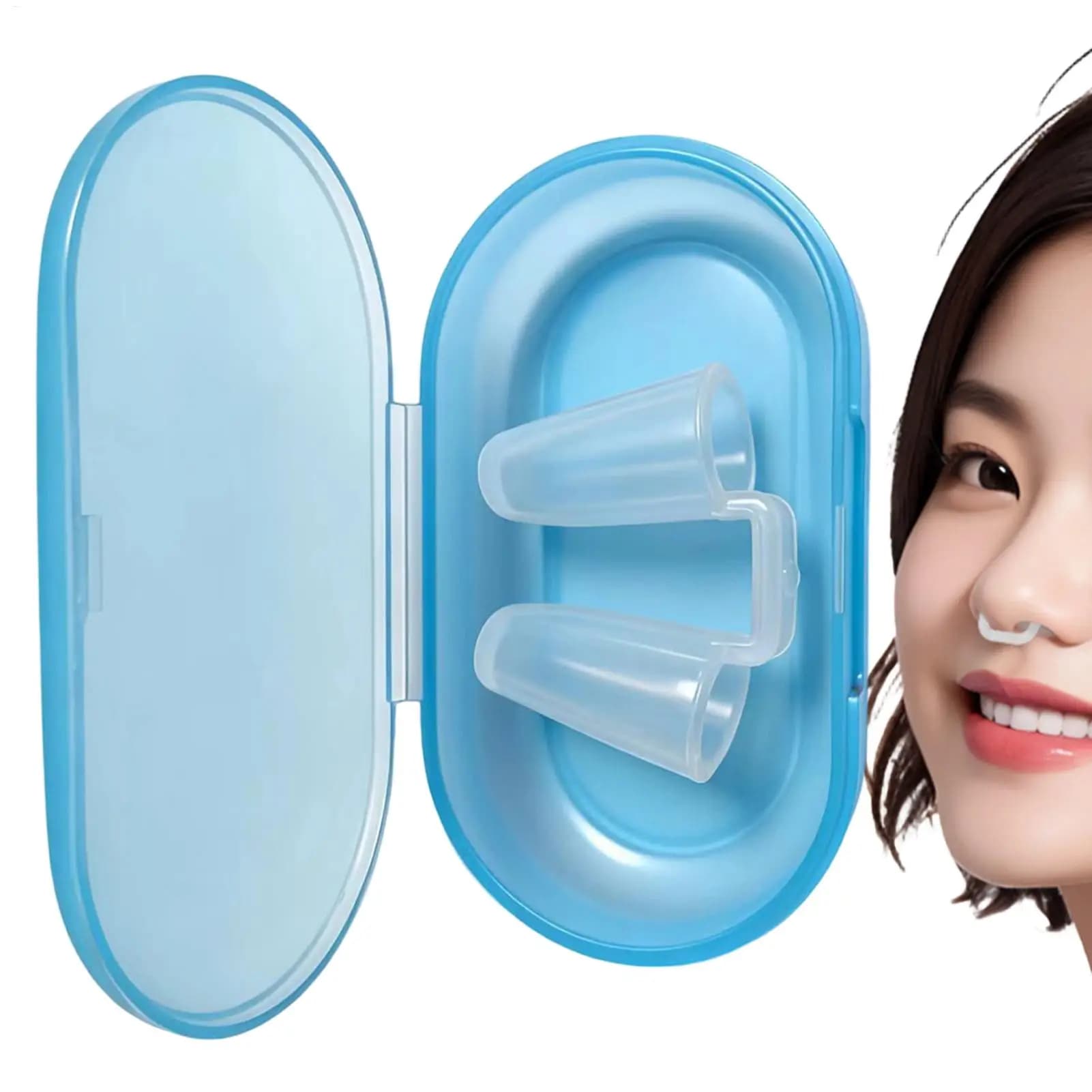 Silicone Nose Clips for Swimming Anti-Choking Snorkel Nose Plug for Pool Beach Diving Water Sports Outdoor Travel