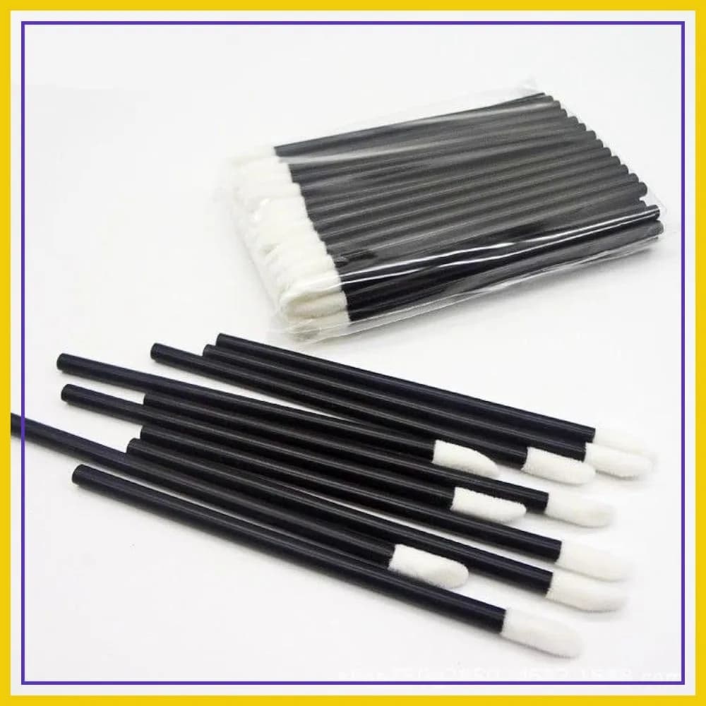 Set di pennelli per labbra usa e getta da 200 pezzi - Bacchette applicatrici per rossetto, kit di strumenti per il trucco per un'applicazione di precisione
