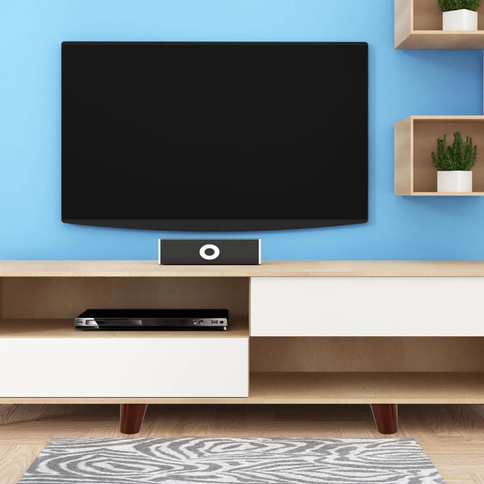 Set di 4 gambe per tavolo in legno massello di noce, stile Mid-Century Modern, per divano, panca, cassettiera, mobile, sedia, libreria, rotonde