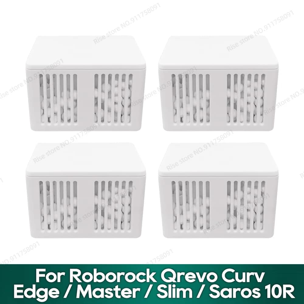 Sewage Tank Deodorization Particles Compatible for Roborock Qrevo Curv / Edge / Master / Slim, Roborock Saros 10R