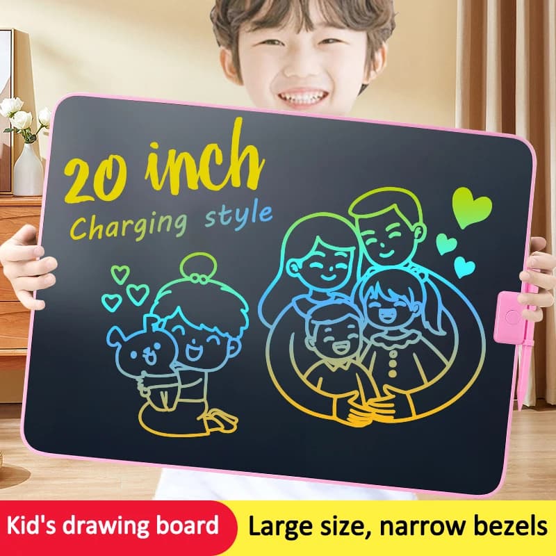 ZWN 12/15/20 pollici LCD tavolo da disegno tavoletta da scrittura cifre lavagna magica strumenti artistici pittura e giocattoli educativi per i regali dei bambini