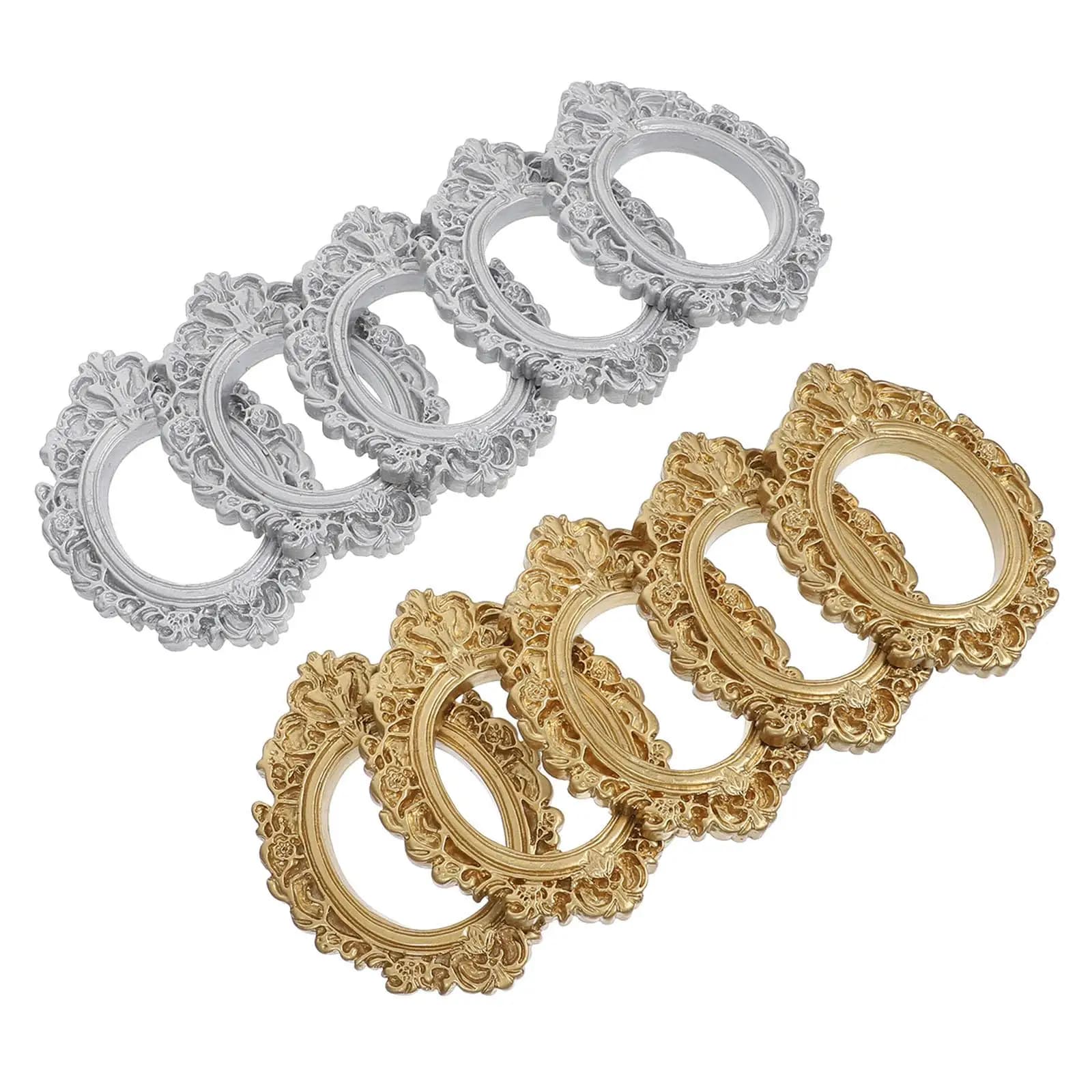 10 pezzi mini cornici per foto in resina fatti a mano gioielli fai da te materiale argento oro piccolo cornice accessori per foto decorazioni per la casa