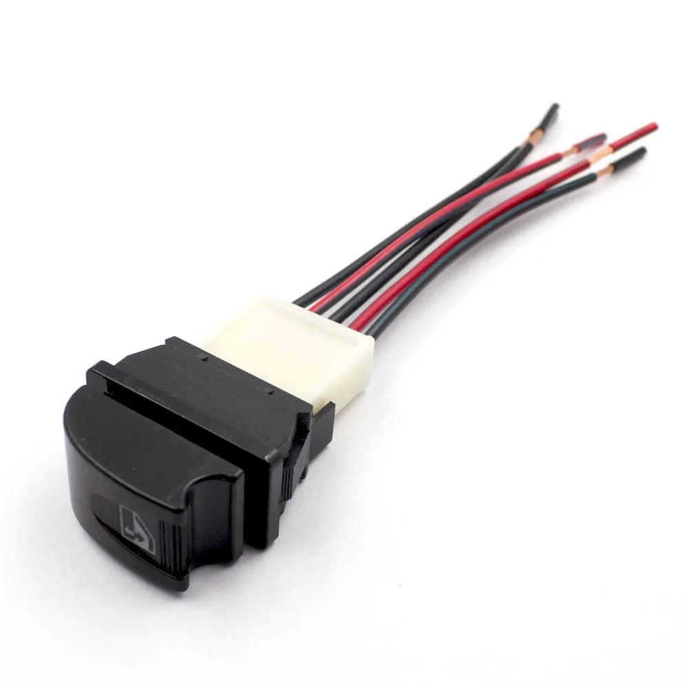 Con presa Interruttore alzacristallo per automobile Spina di alimentazione elettrica a 5 pin Pulsante interruttore di controllo porta auto 20A