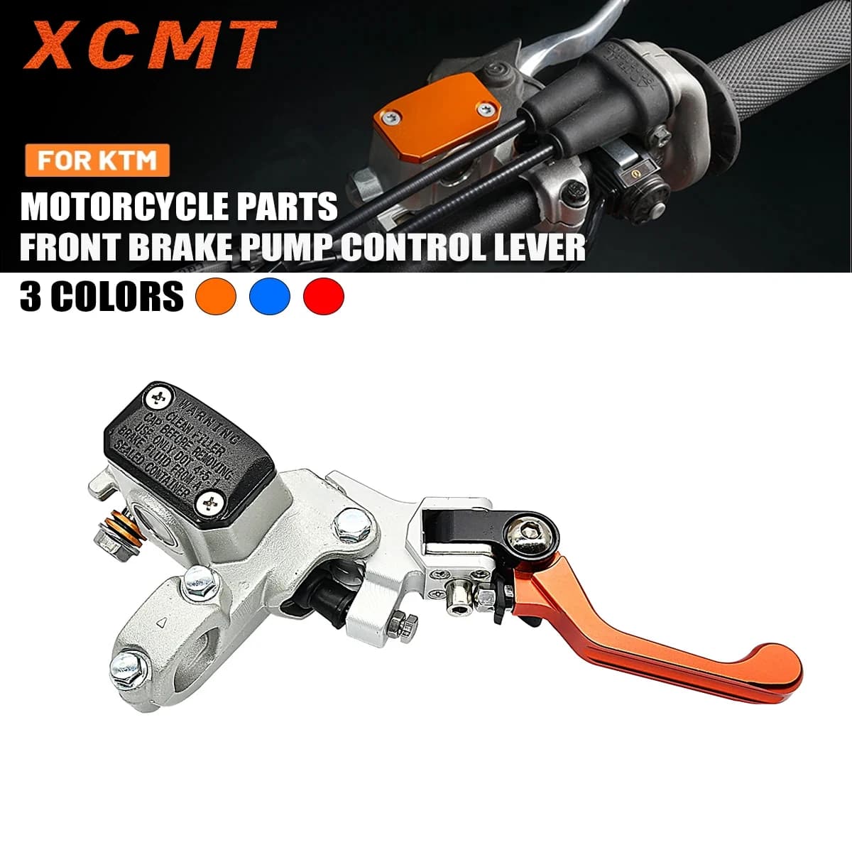 Motorcycle 360° Hydraulic Brake Master Cylinder For KTM XC XC-W XC-F XCF-W EXC ECX-F SX SX-F 150-500 For Husqvarna TE FE TC FC