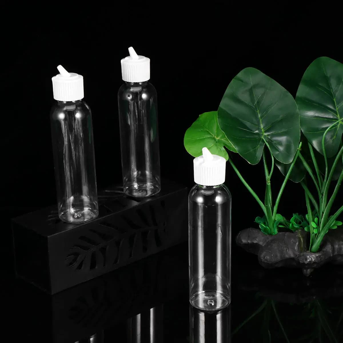 8Pcs Bottles Refillable Travel Liquid Dispenser for Soap Makeup Storage Small Portable