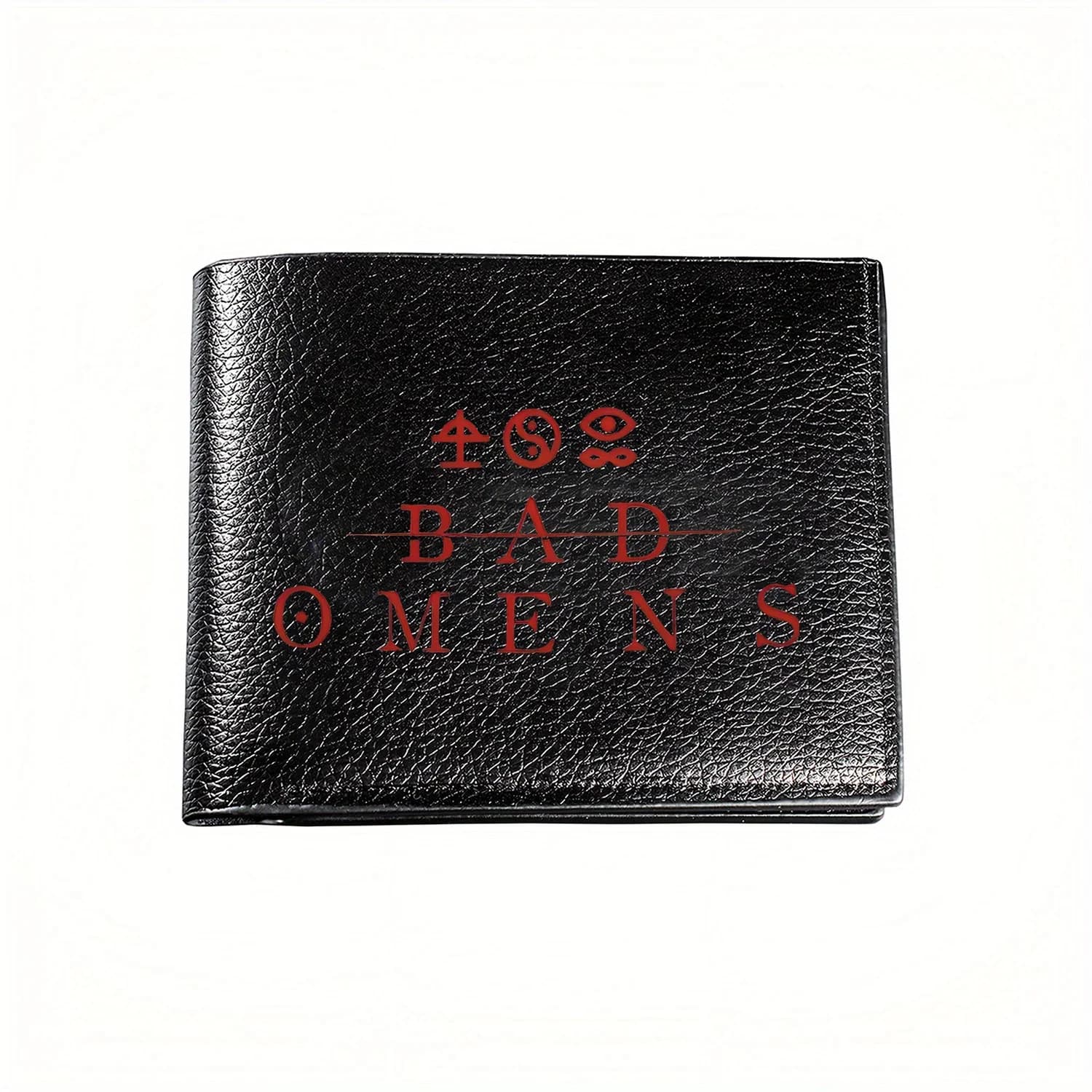 Portafoglio da uomo con logo Bad Omens: un bel portafoglio elegante e premium con il logo iconico dei Bad Omens. Un design grafico unico per il mod