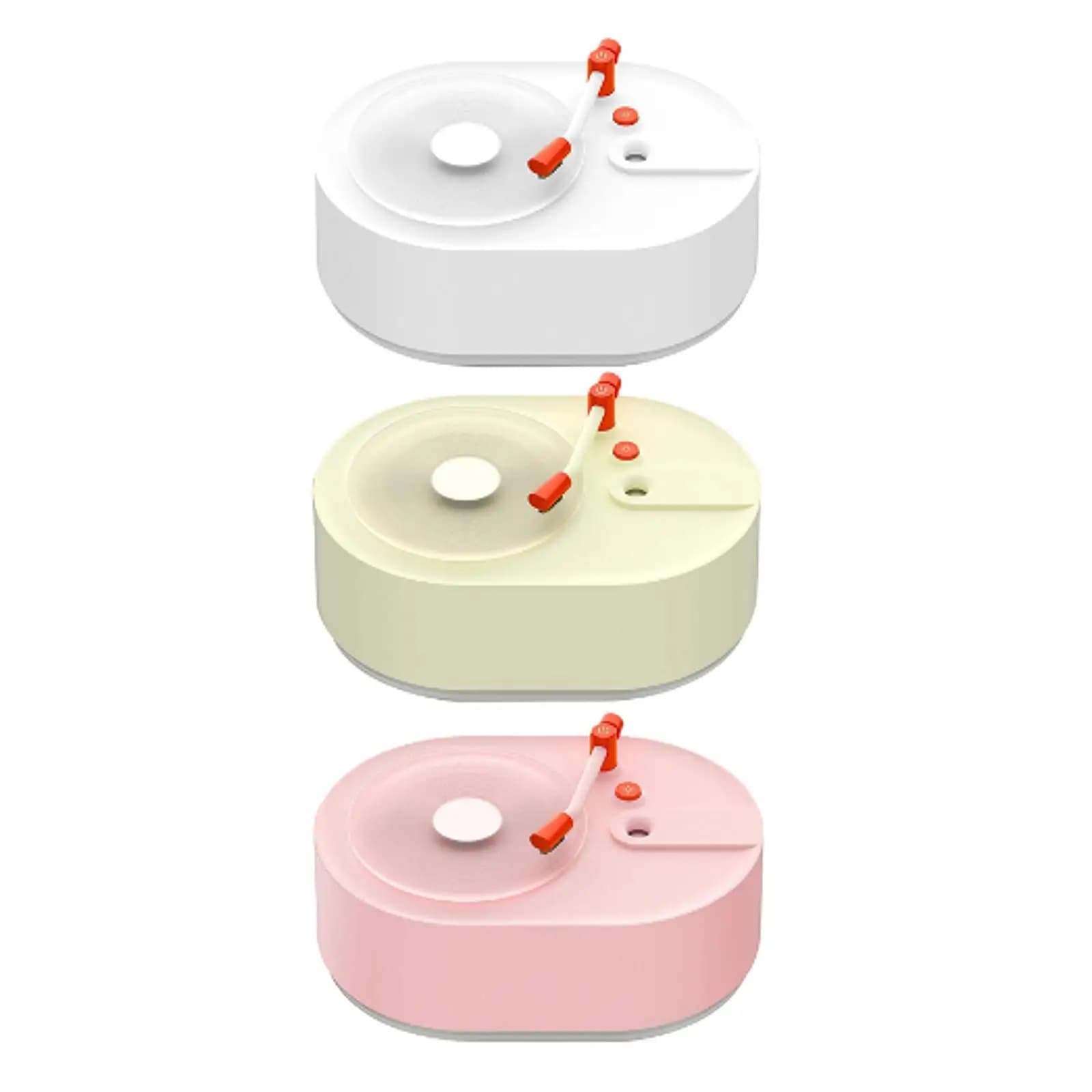 Decorazione umidificatore d'aria a forma di giradischi Muto Versatile Diffusore di oli essenziali per soggiorno Desktop Home Yoga Camera da letto