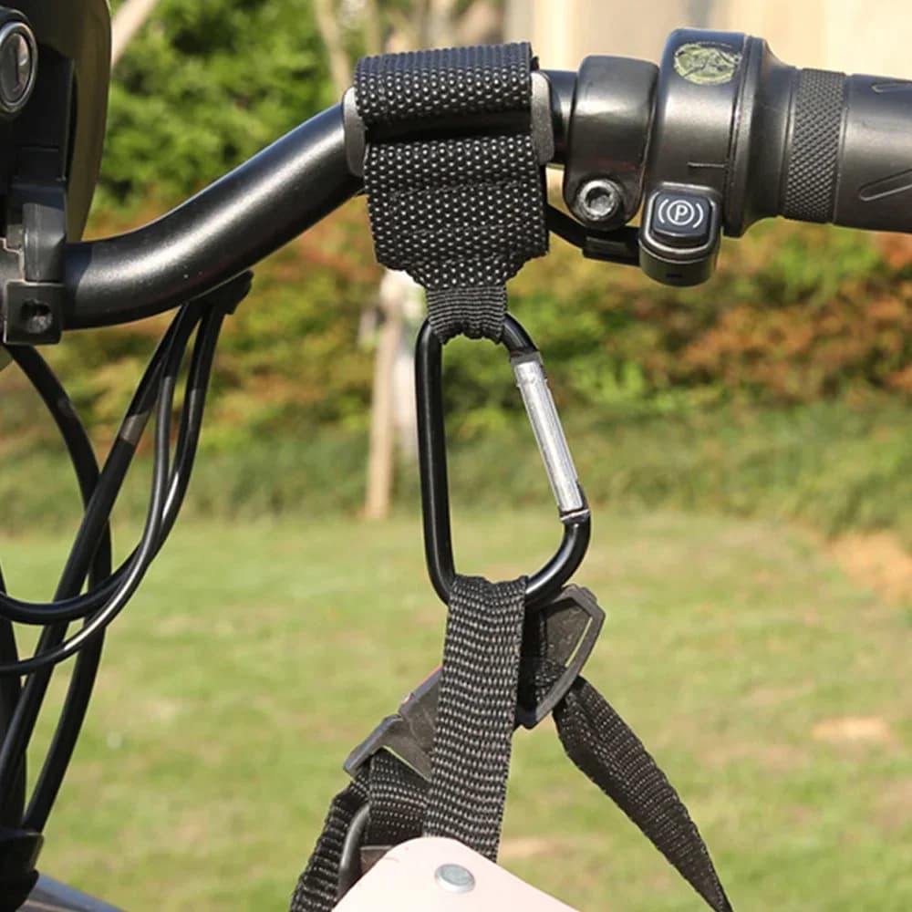 Gancio Anteriore in Lega di Alluminio per Moto, Scooter Elettrico, Bicicletta, Carrozzina e Passeggino