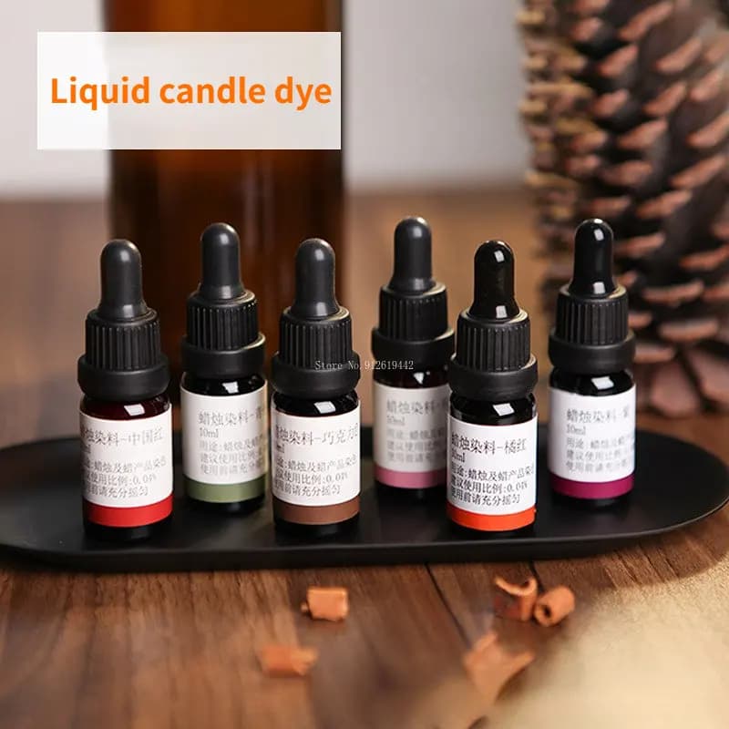 Tintura liquida speciale per candele fai da te aromaterapia candela cera pezzi espansione fragranza gesso pigmento tinto ad alta concentrazione
