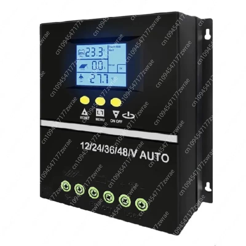 Regolatore solare, pannello fotovoltaico, regolatore, controller, protezione batteria, MPPT retroilluminato intelligente, corrente eccessiva