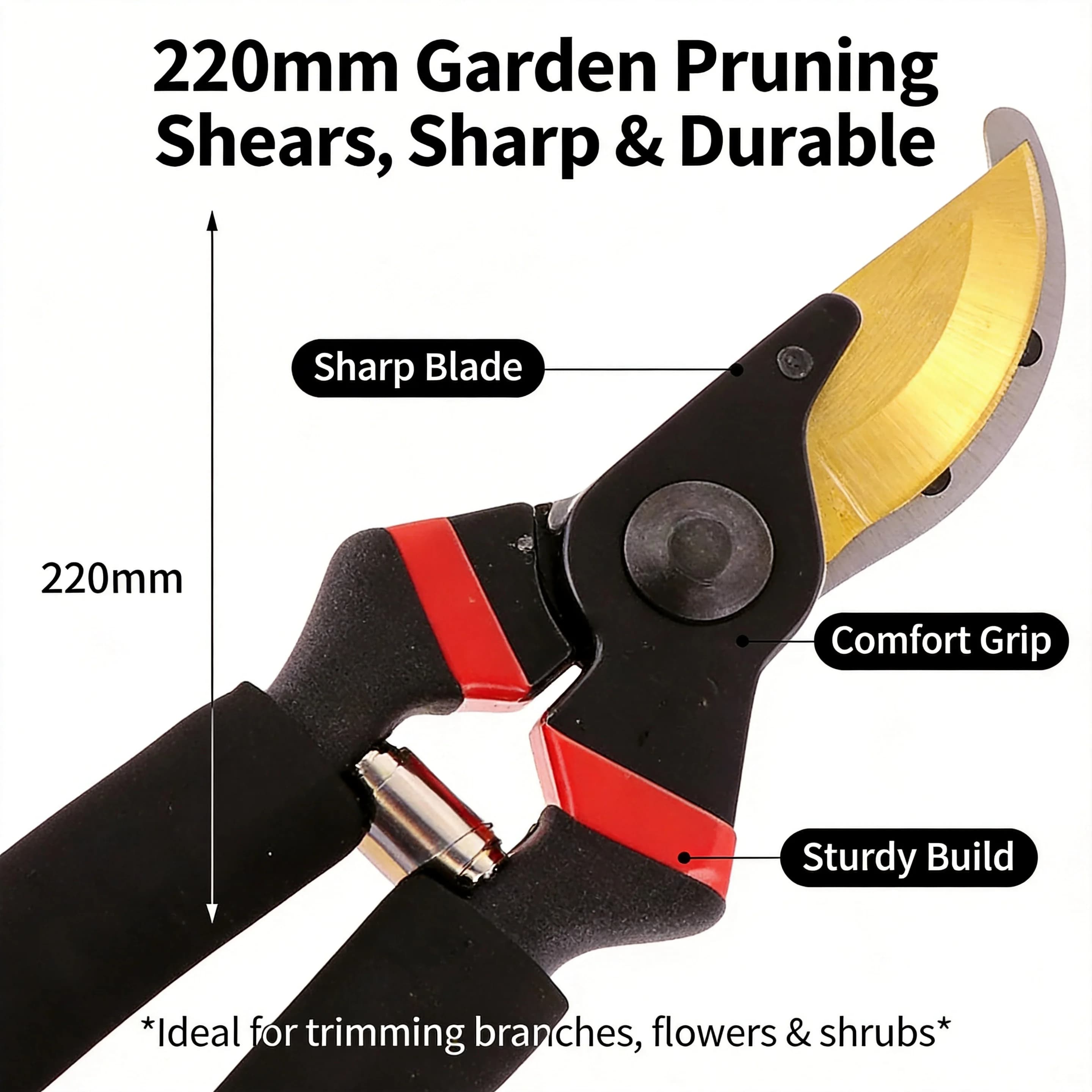 Forbici da Potatura Prune with Ease, Cesoie Manuali per Bonsai e Fiori, Strumento Professionale per la Potatura delle Piante