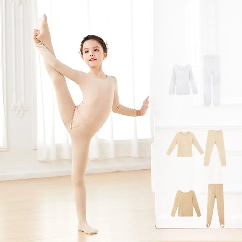 Intimo termico Tuta per bambini Set per ragazze Inverno caldo Addensare Tuta sportiva per ragazze Tuta Top Pantaloni Set di abbigliamento
