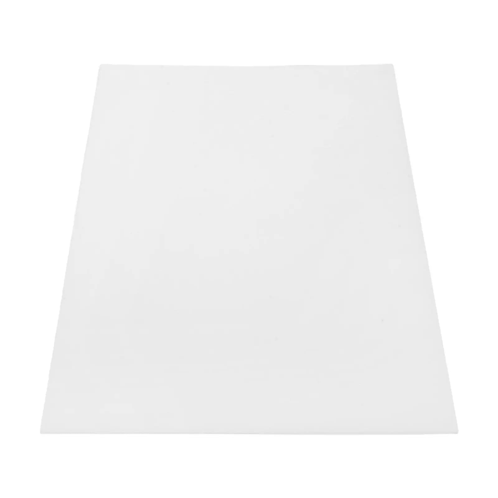 White Frosted Acrylic Lighting Panel Diffuser Rectangular 297x210mm Ceiling Light Cover Glare Reduction Sheet LED Panel