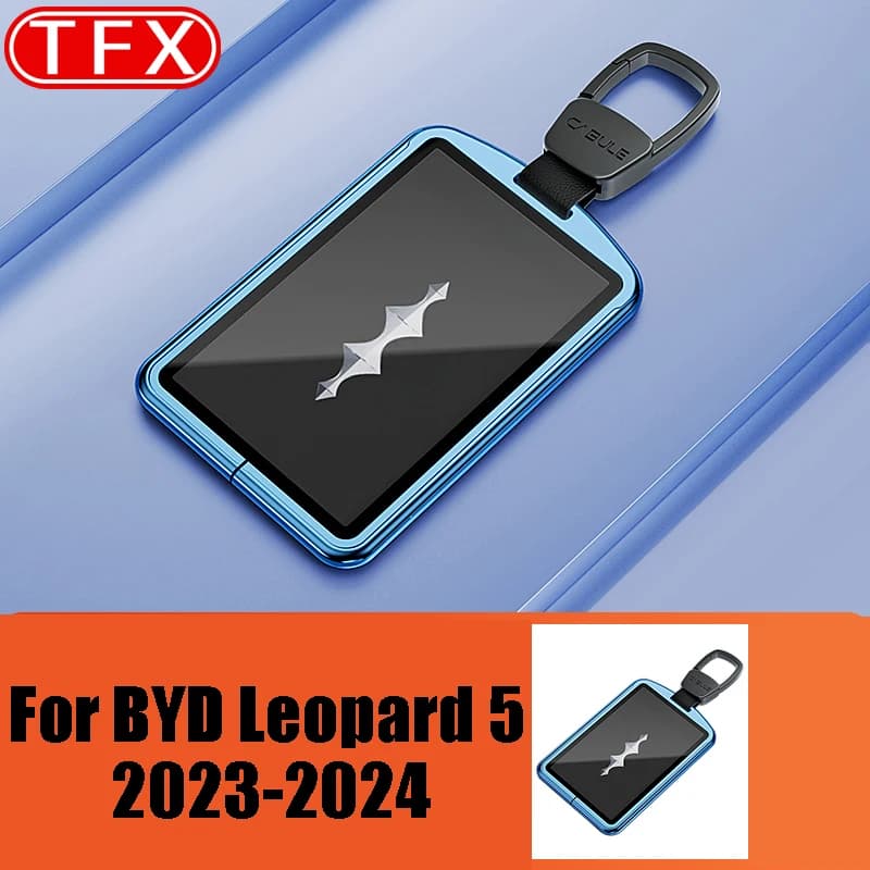 Per BYD Leopard 5 2023-2024 Car Styling dedicato NFC Card Key Protection Case portachiavi in lega di alluminio forniture accessori Auto