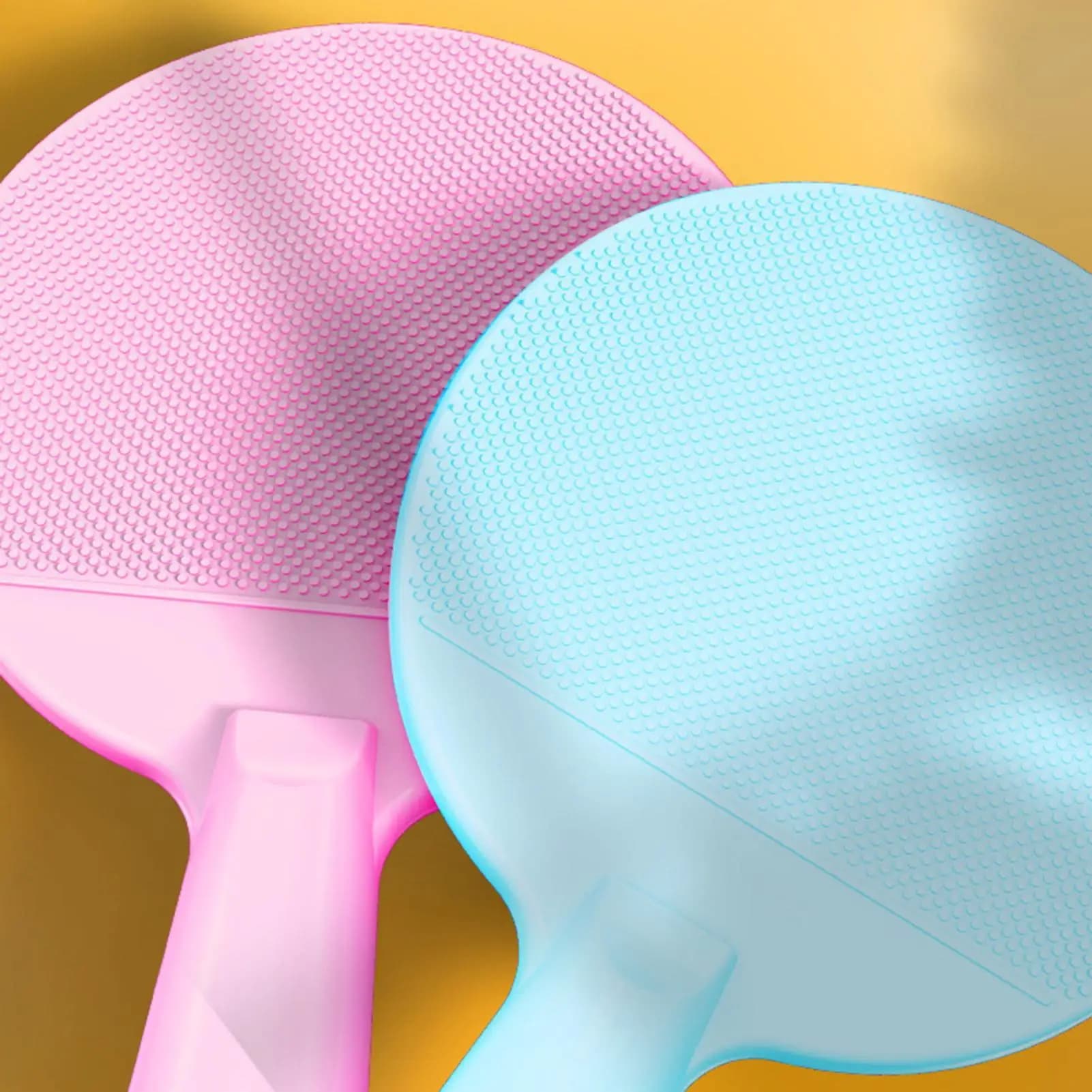 Ping pong extruder for parent-child ping pong training with racket and balls Adjustable ping pong trainer for training