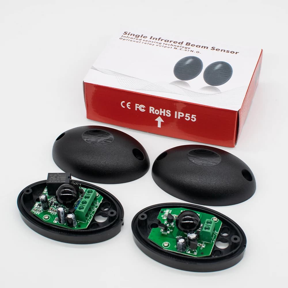 Fascio sensore fotocellula a infrarossi CC 12V-24v per la sicurezza dell'apriporta scorrevole