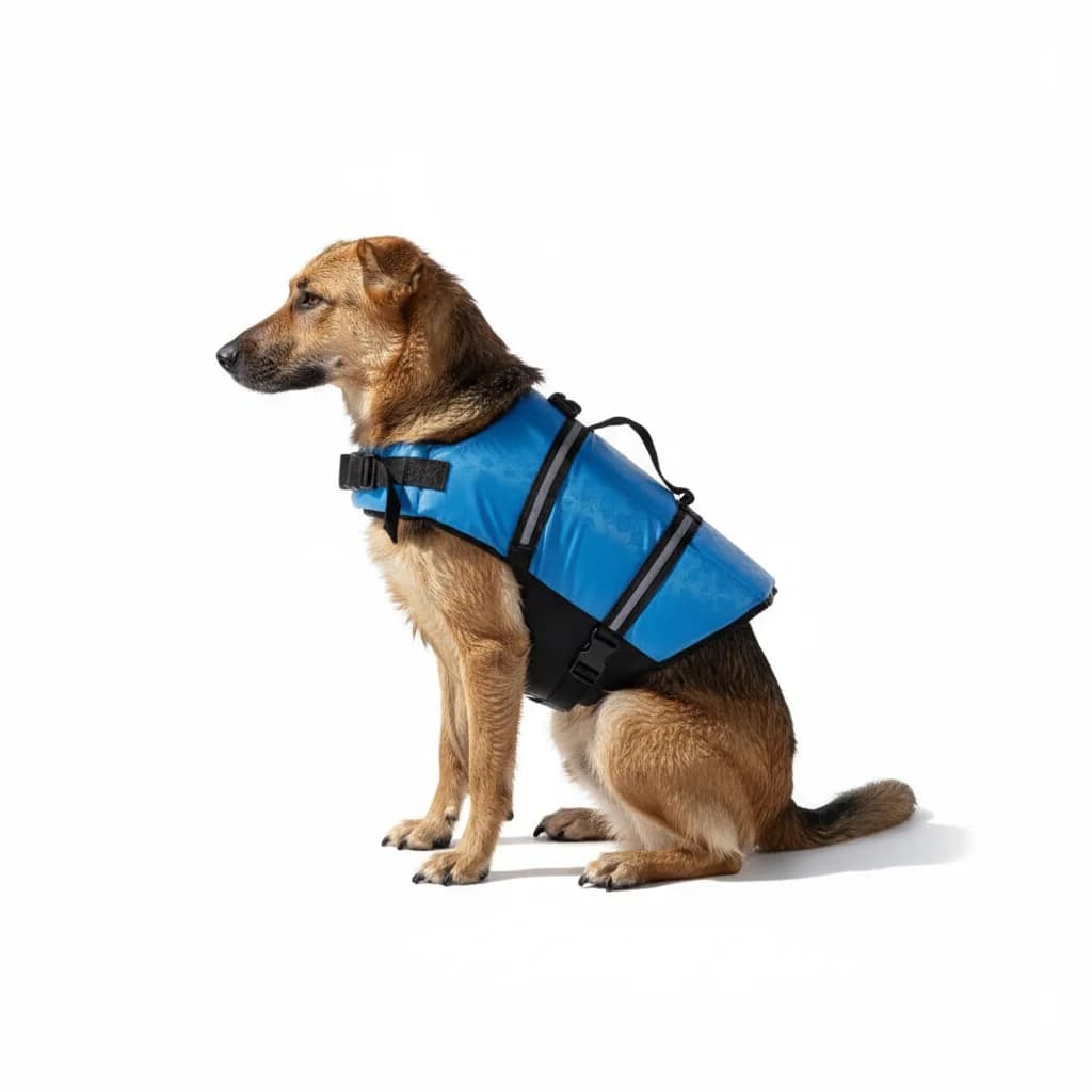 Giubbotto di salvataggio per cani, galleggiante per animali domestici, vestiti di sicurezza per il nuoto, per il salvataggio e l'addestramento dei cuccioli