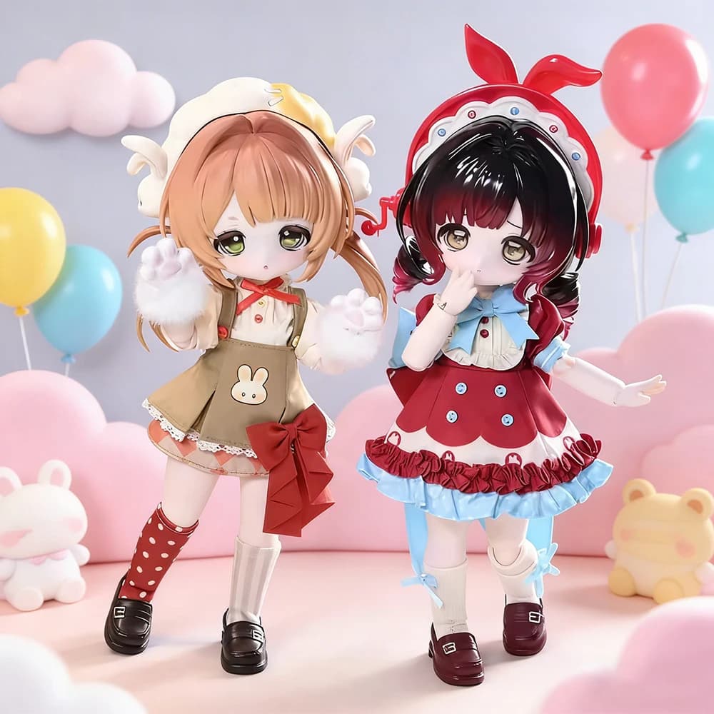 Disponibile: Bonnie's Dream of Toy Box Surprise BJD Blind Box, Bambola Kawaii con Articolazioni Mobili, Figurina Anime da Collezione, Regalo di Compleanno per Ragazze
